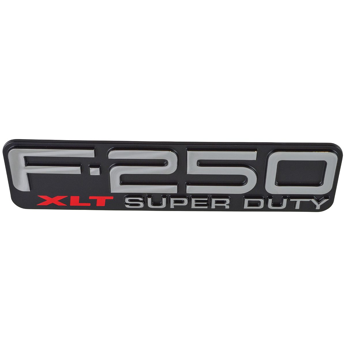 OEM Nameplate Emblem Chrome /& Black Pair for Ford F-350 Lariat Super Duty Pickup