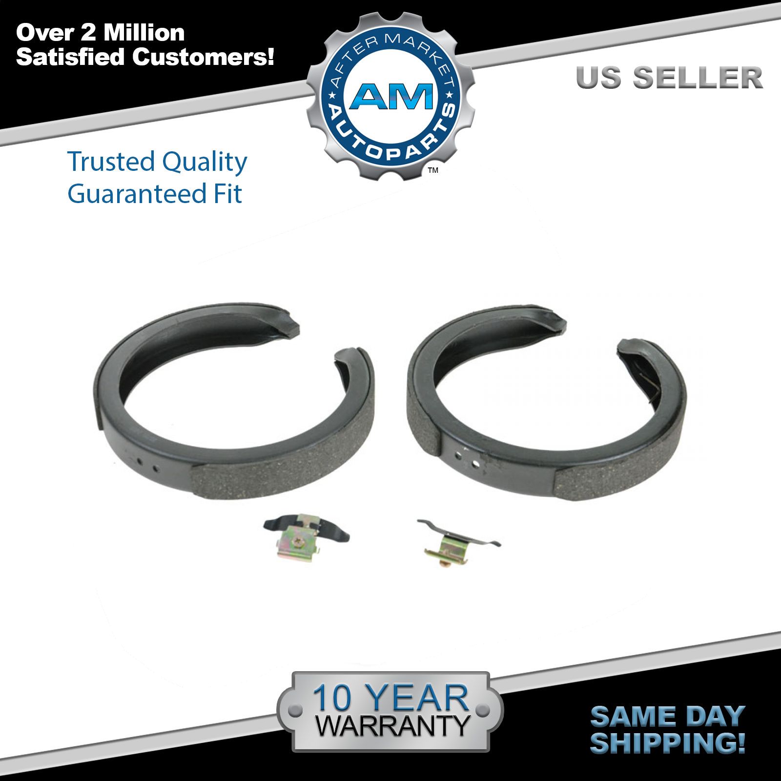 Rear Parking Emergency Brake Shoe Kit for Chevy GMC Cadillac Buick Olds
