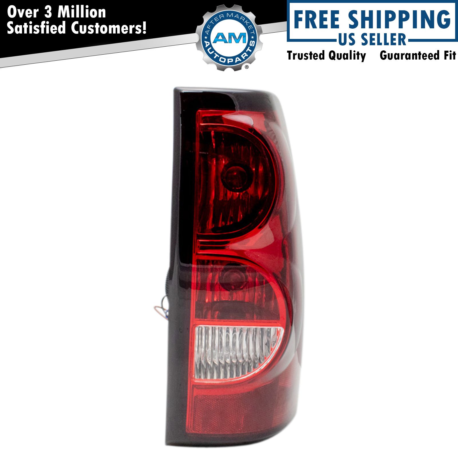 Tail Light Taillamp Rear Passenger Right RH For 04-07 Chevrolet Silverado