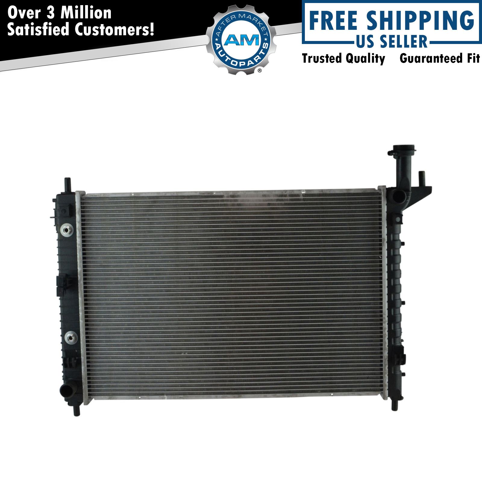 Radiator Assembly Plastic Tank Aluminum Core for Chevy Traverse Buick Enclave