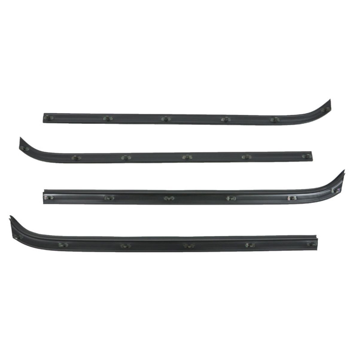 Inner & Outer Belt Door Window Sweep Weatherstrip Rear or Front for F100 F150 eBay