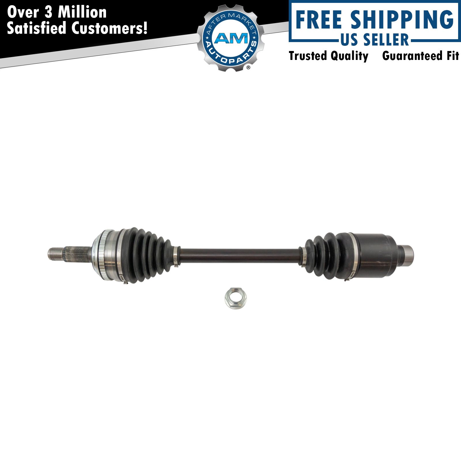 New Complete Front CV Axle Joint Shaft Assembly RH Passenger Side for