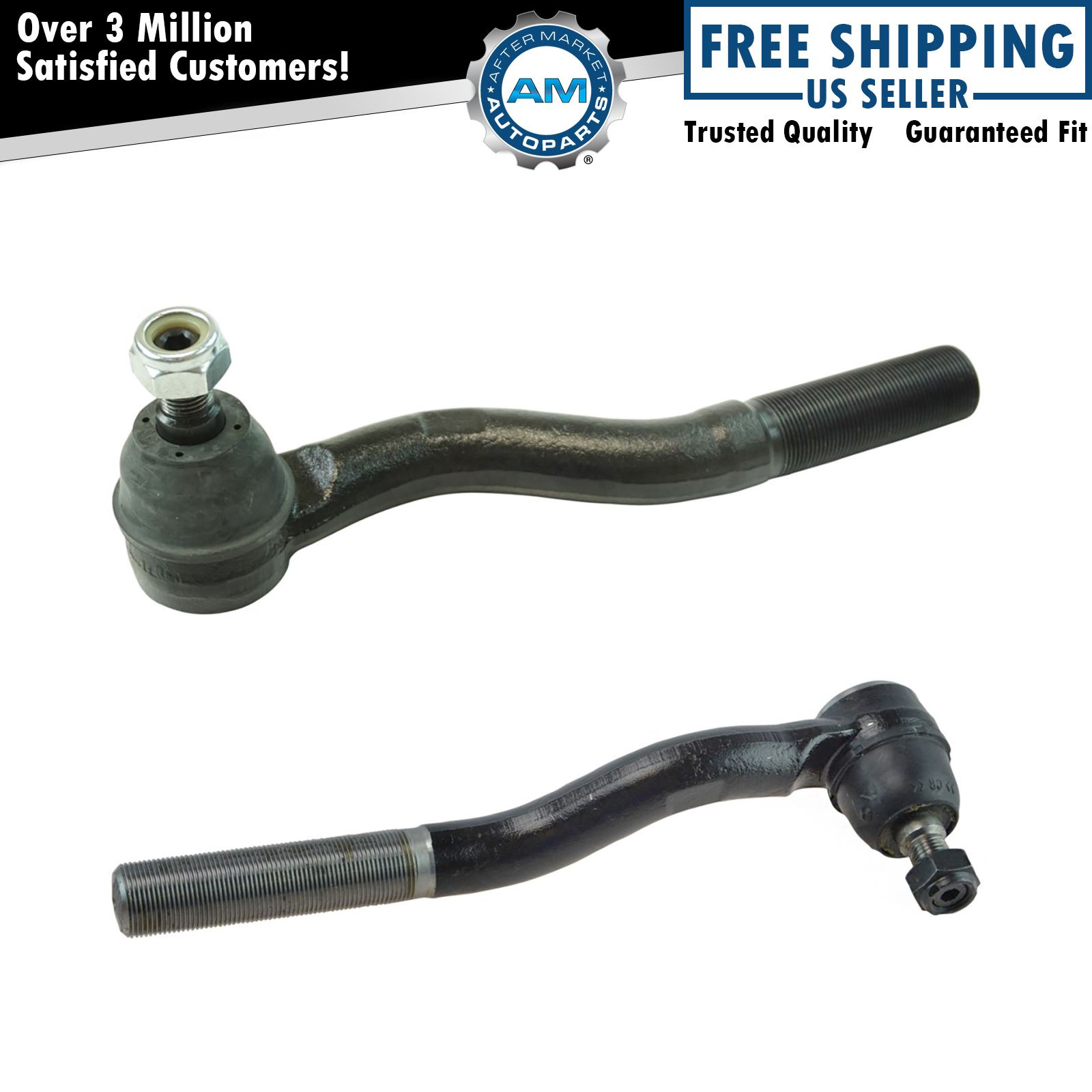 Steering Outer Tie Rod End LH RH Pair Set for 0716 Jeep Wrangler JK