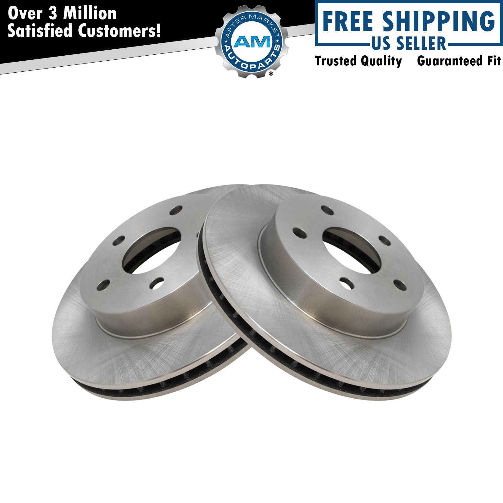 Disc Brake Rotor Front Pair Set Kit for 99-04 Jeep Grand Cherokee NEW