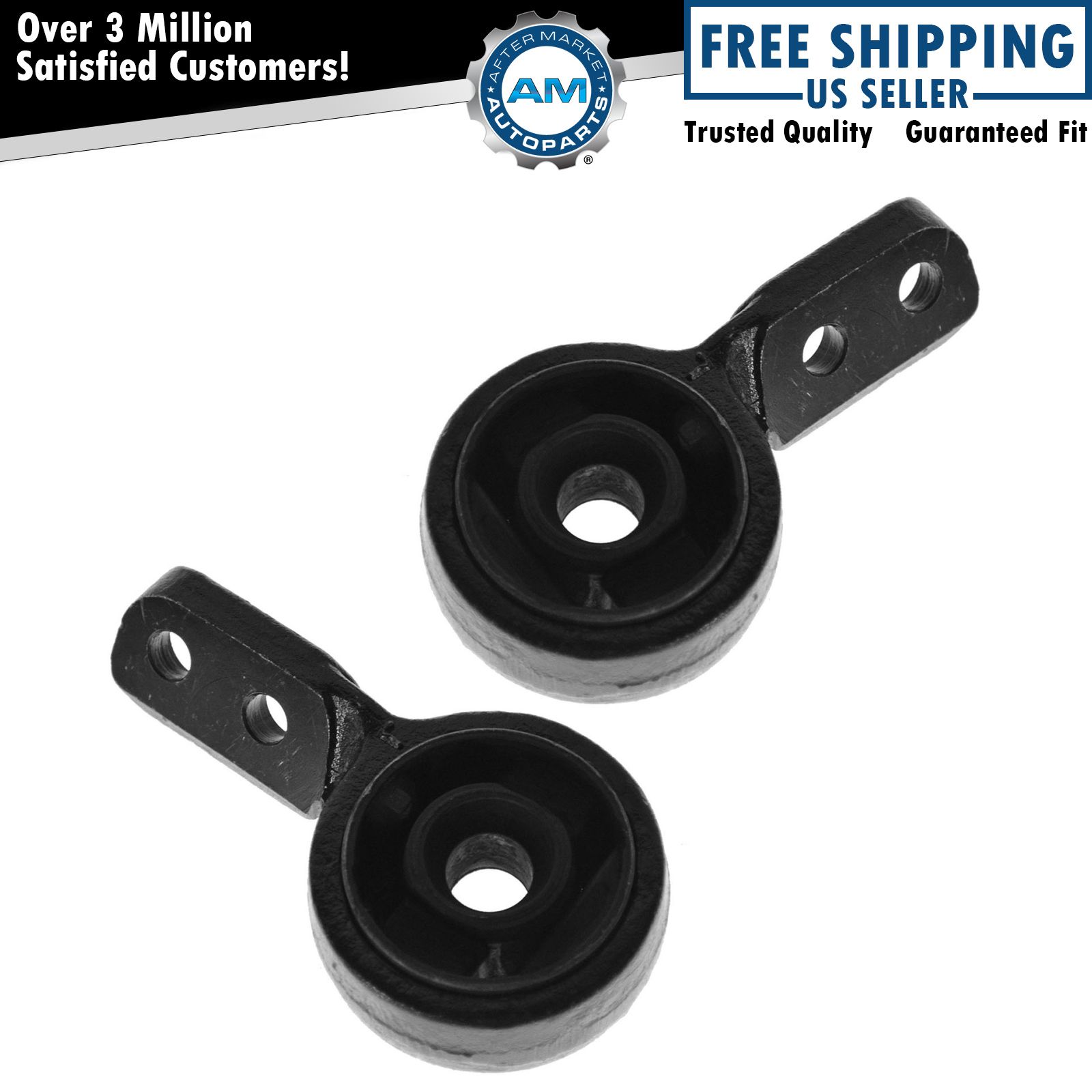 Front Lower Control Arm Bushings & Brackets Pair Set of 2 for BMW E36 3 Series