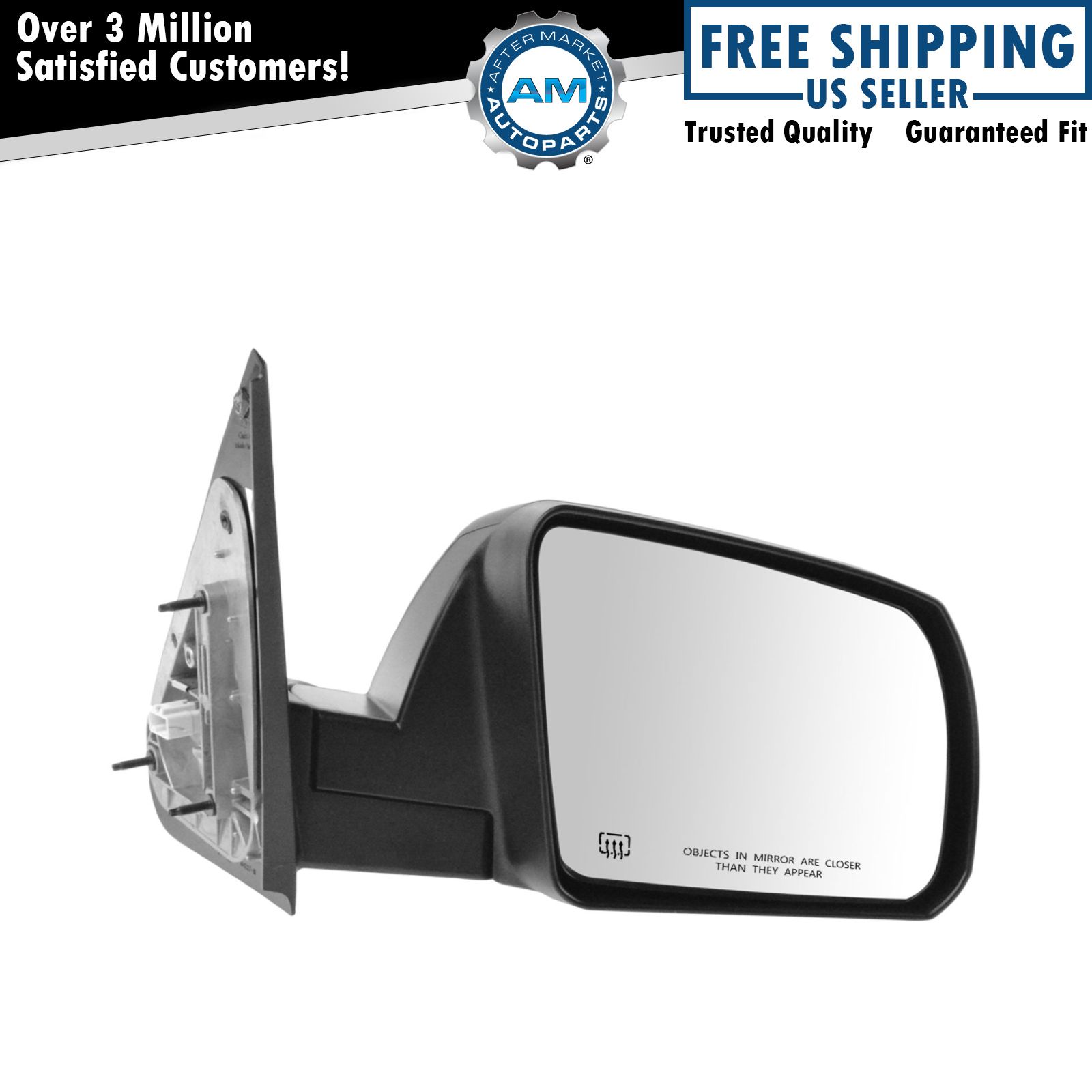 Power Heated Mirror RH Right Passenger Side New for Toyota Sequoia