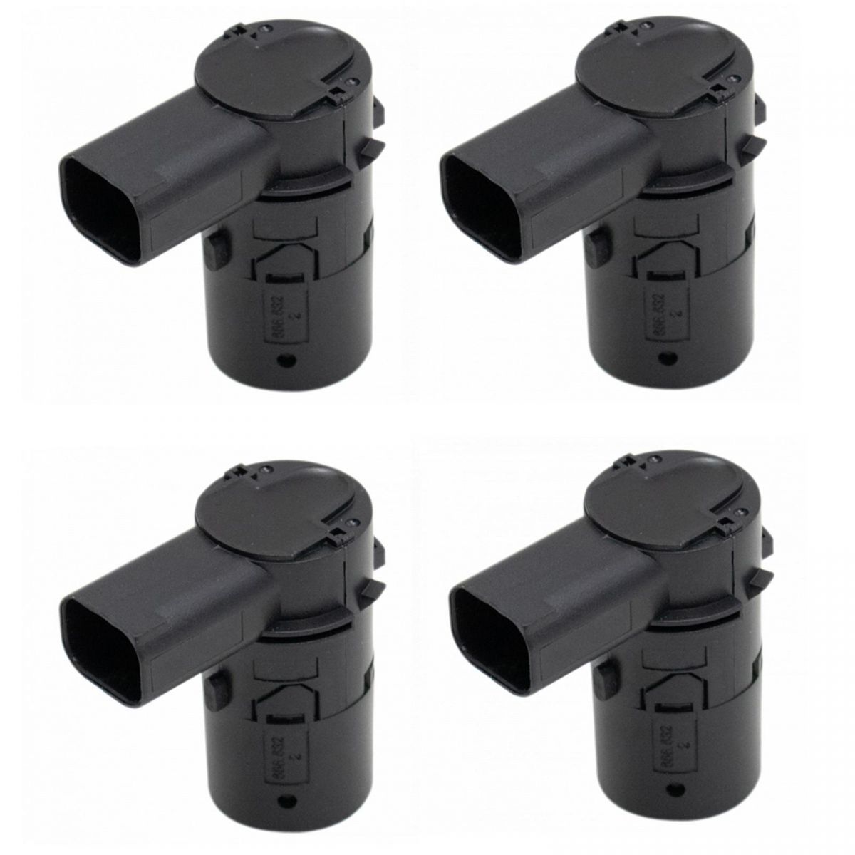 4 Piece Front Rear Bumper Parking Assist Sensor Kit for Volvo XC90 V70