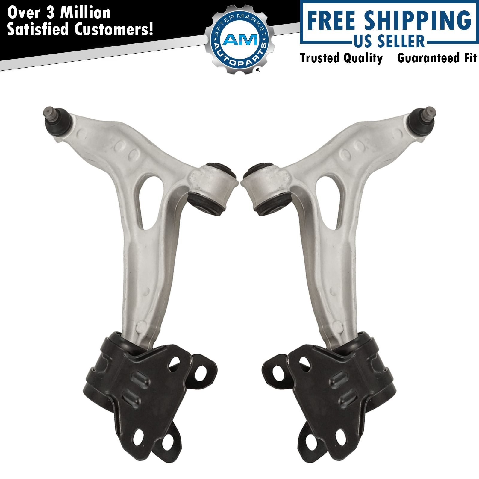 Front Suspension Lower Control Arm Ball Joint Assembly LH RH Pair 2pc Set New
