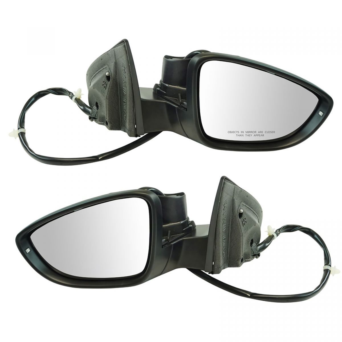 Exterior Power Heated Memory w/ Signal Folding Puddle Light Mirror Pair