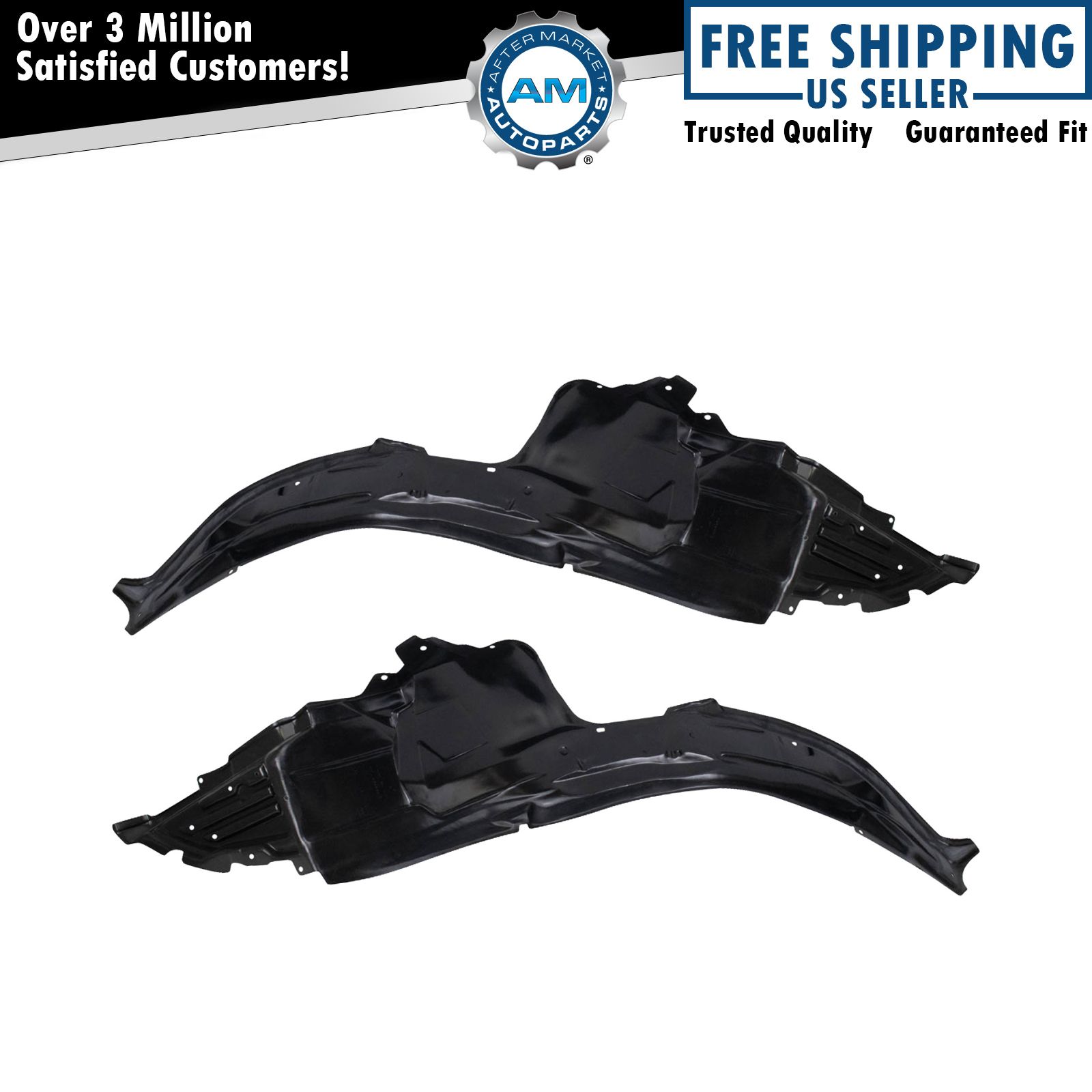 Inner Fender Liner Set For 2005-2009 Subaru Legacy SU1250103 SU1251103