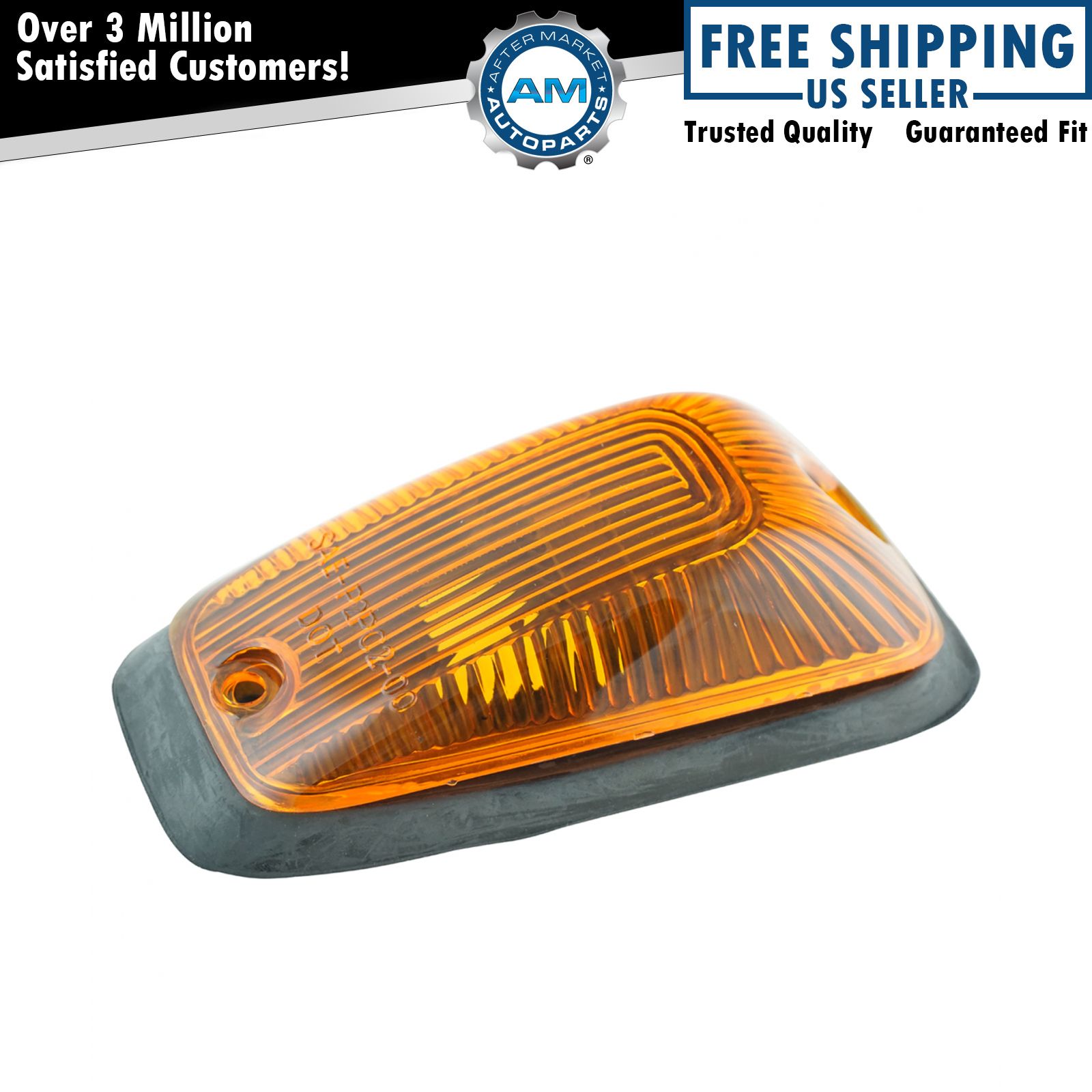 Dorman Cab Roof Parking Marker Clearance Light Lamp for Chevy GMC Pickup Truck