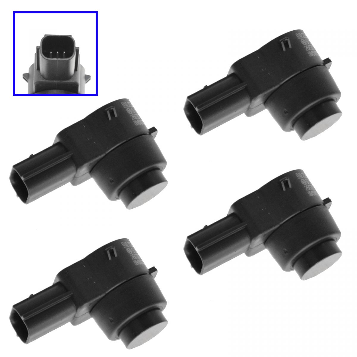 SET Of 4Pcs Backup Park Assist Sensor Rear For Chrysler Dodge