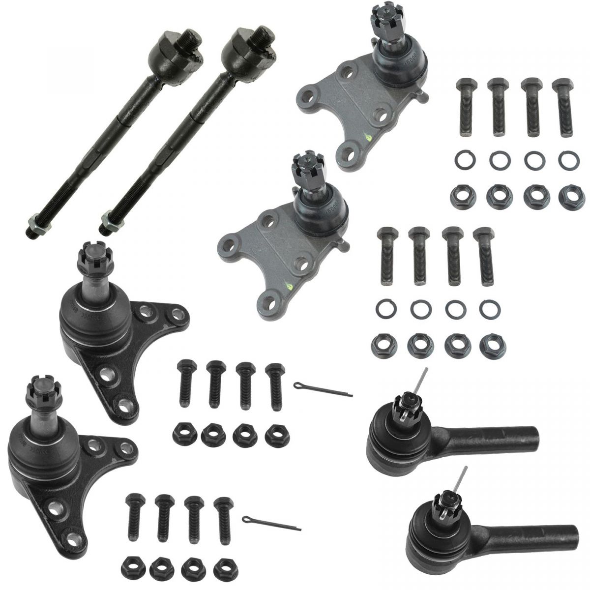 8 Piece Kit Tie Rod End Ball Joint LH RH Set for 0405 Colorado Canyon