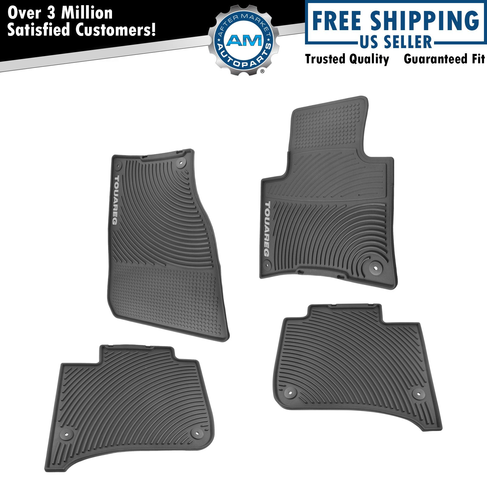 touareg rubber floor mats