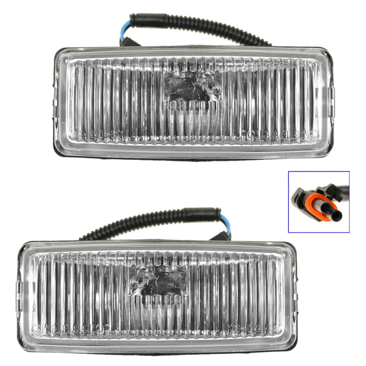 Fog Driving Lights Lamps Pair Set Kit for Nissan Pathfinder 240SX ...