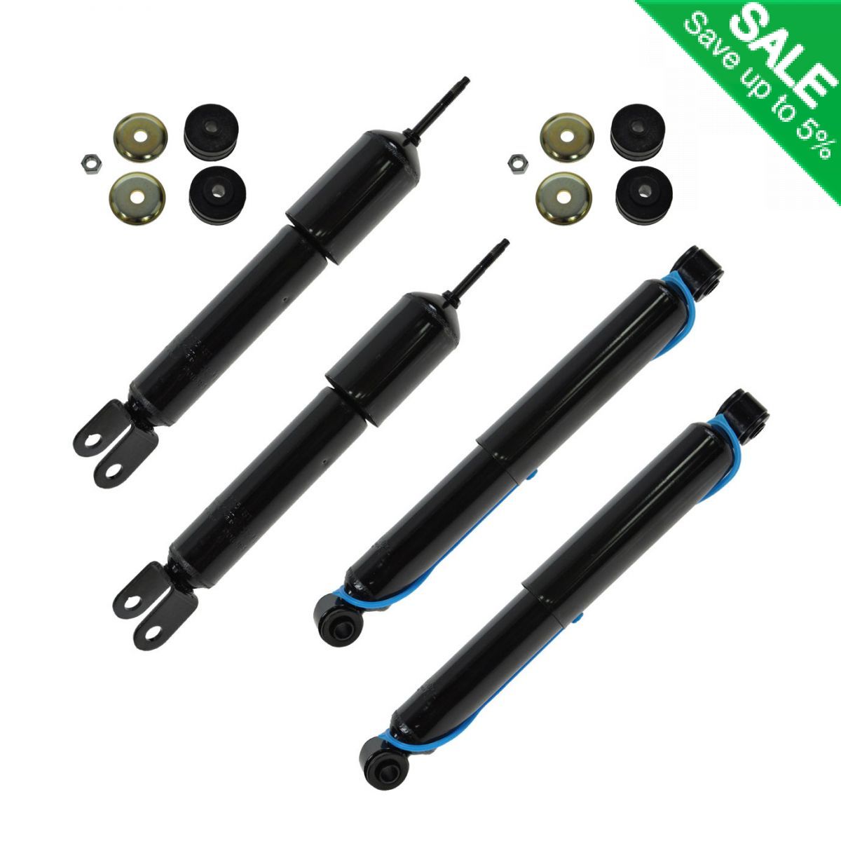 MONROE SENSATRAC 4WD 4x4 Shock Absorber 4 Piece Kit Set for GMC 1500