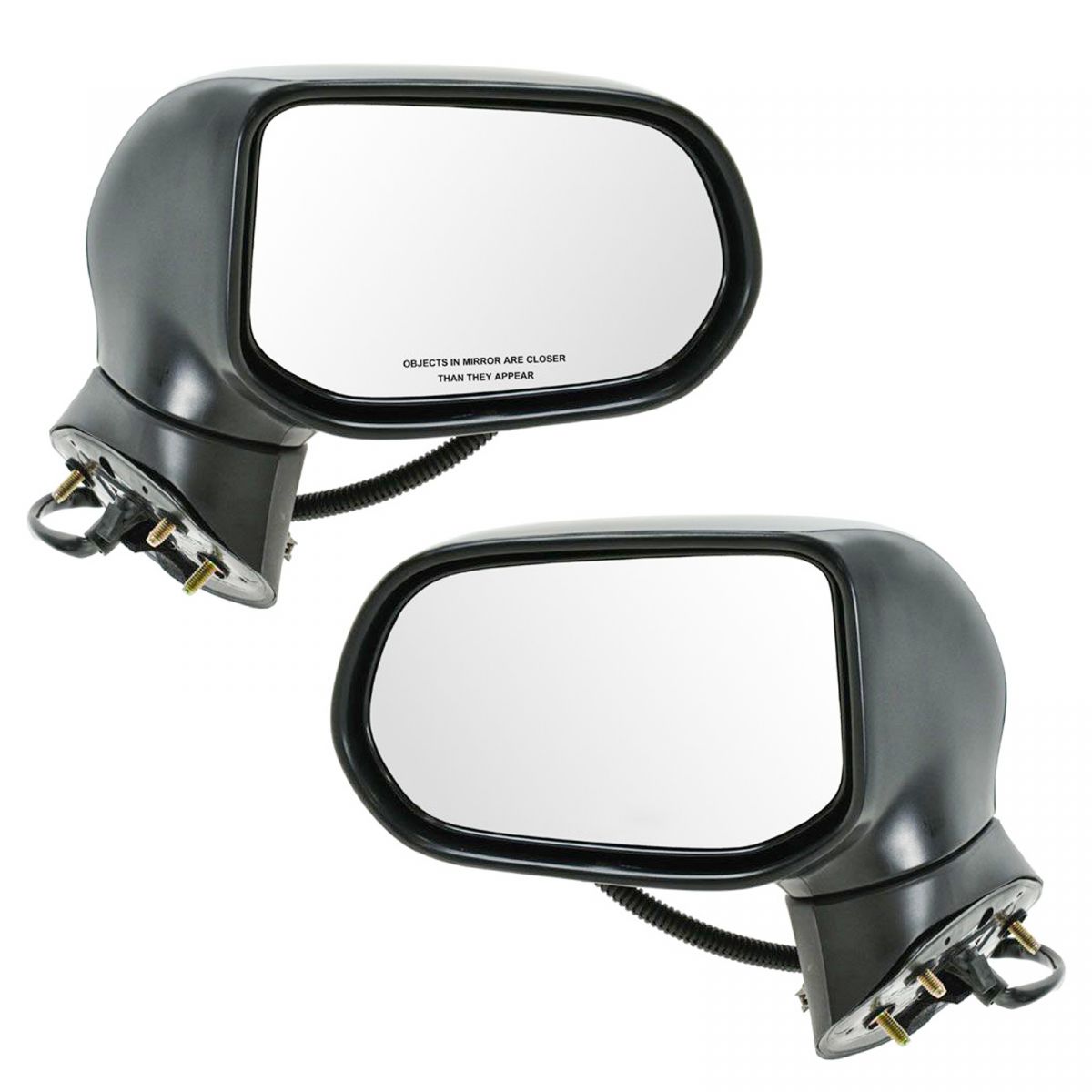 Power Side View Mirrors Left & Right Pair Set for 0611 Honda Civic 4