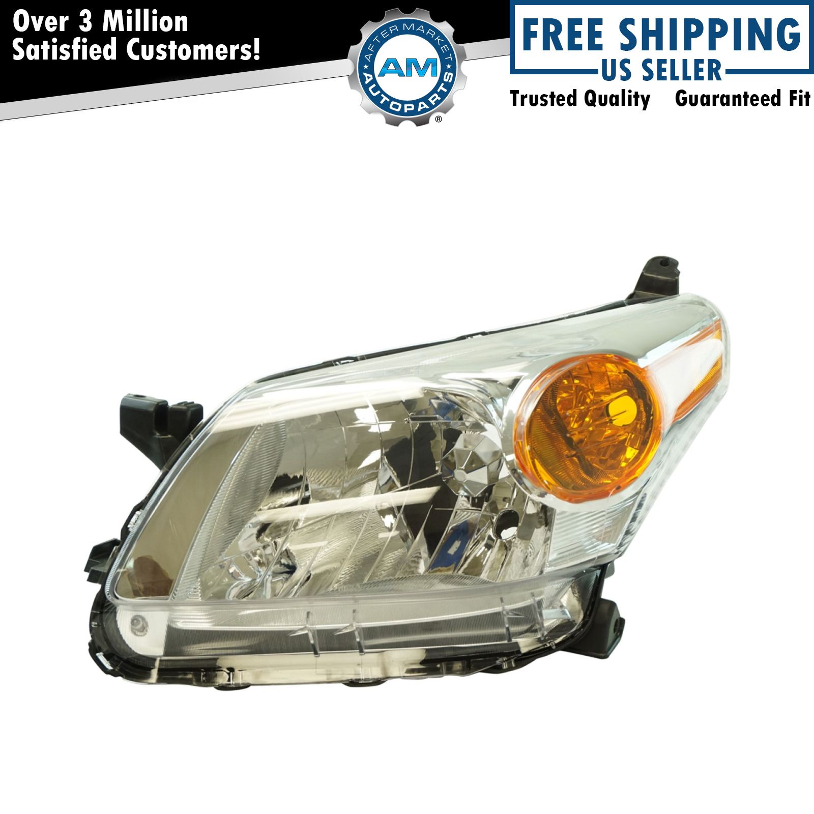 Headlight Lamp Assembly LH LF Driver Side Front for 08-12 Scion XD Brand New