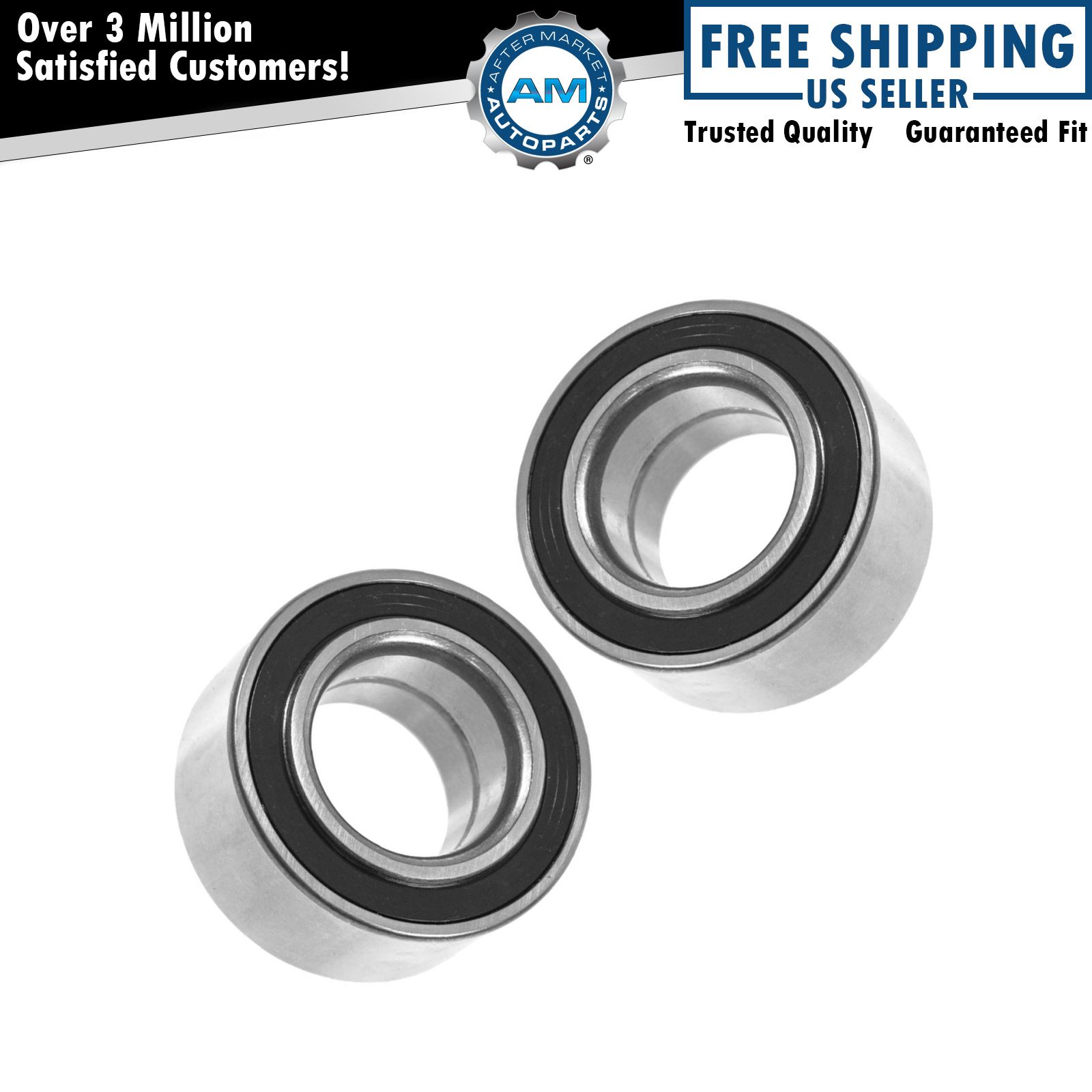 Smooth Ride Ahead: Pair Of Front Wheel Hub Bearings For Acura Integra & Honda Prelude