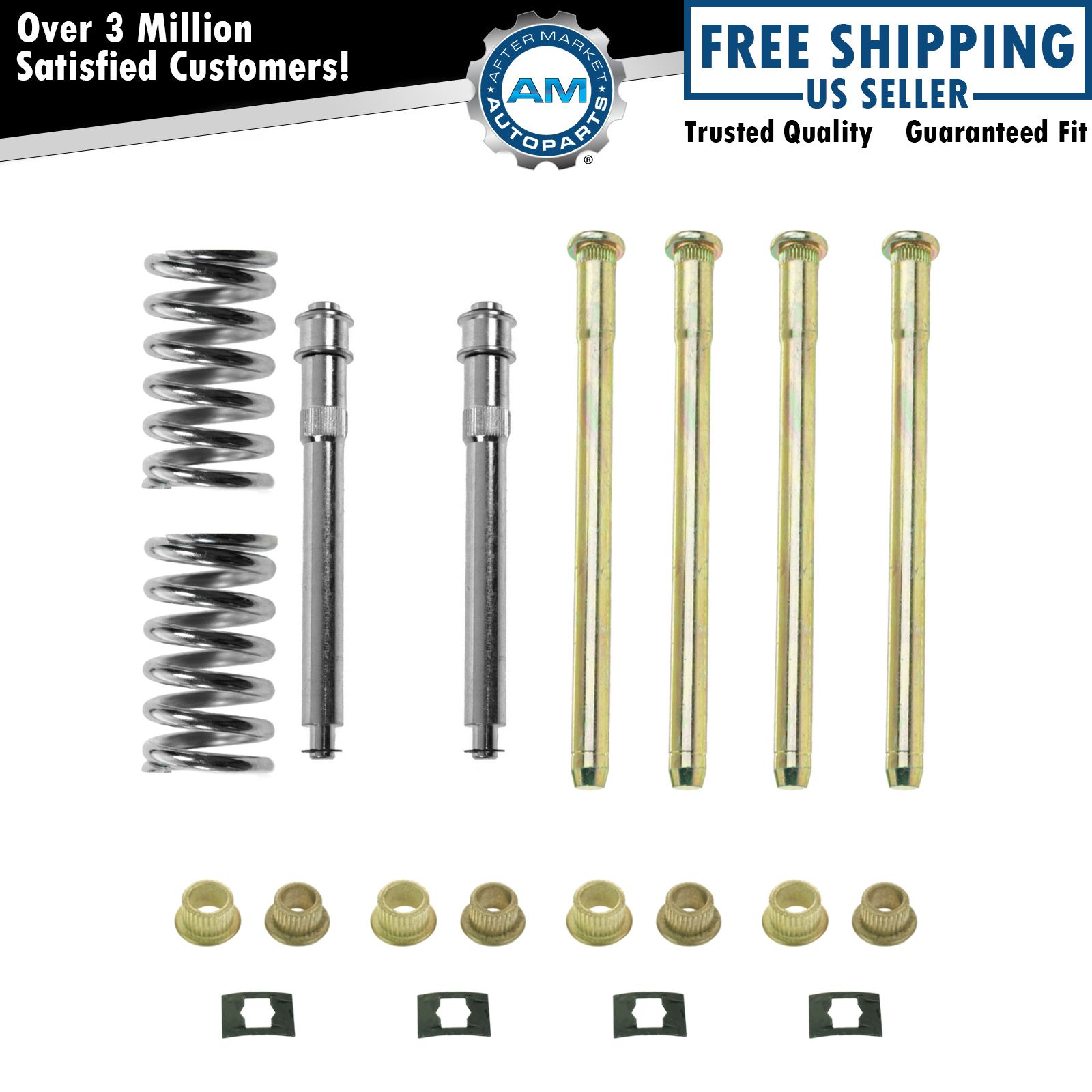 Front Door Hinge & Bushing 20 Piece Kit Set for Chevy GMC Pickup Truck SUV New