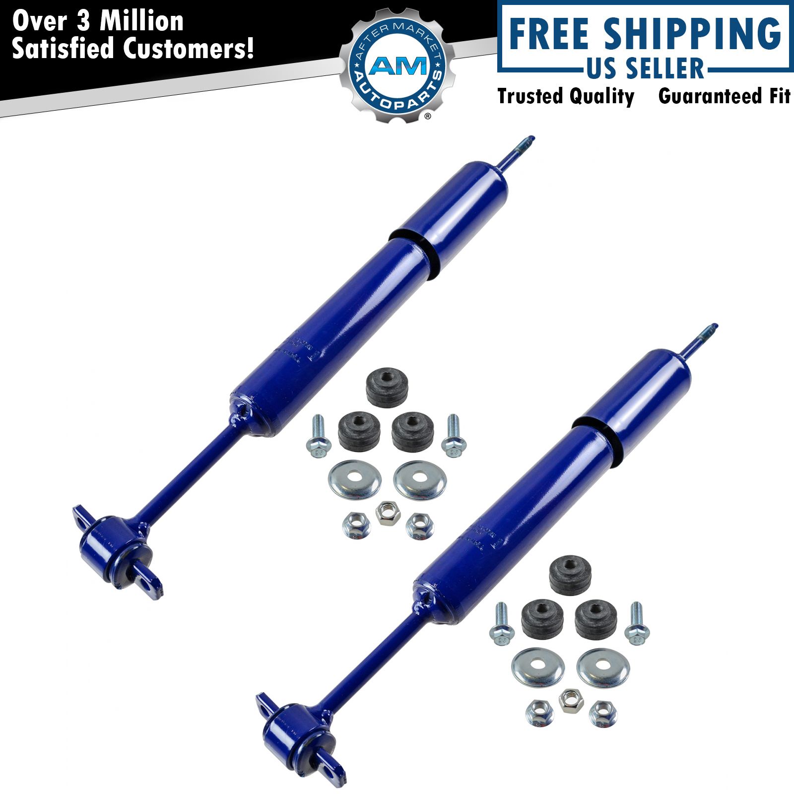 MONROE 32296 Front Strut Shock Pair Set of 2 Kit for Ford Pickup Truck 4x4 4WD