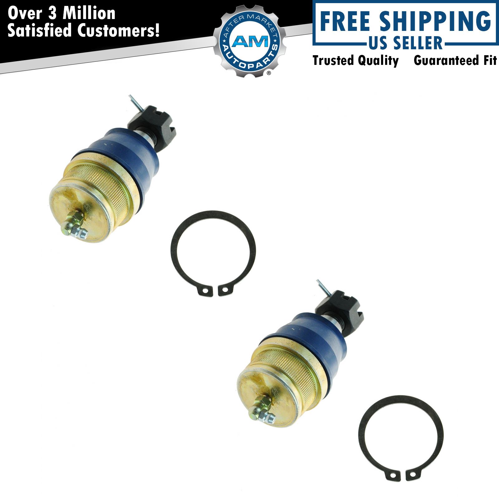 AC DELCO Front Lower Ball Joints Left & Right Pair Set for Chevy GMC Cadillac