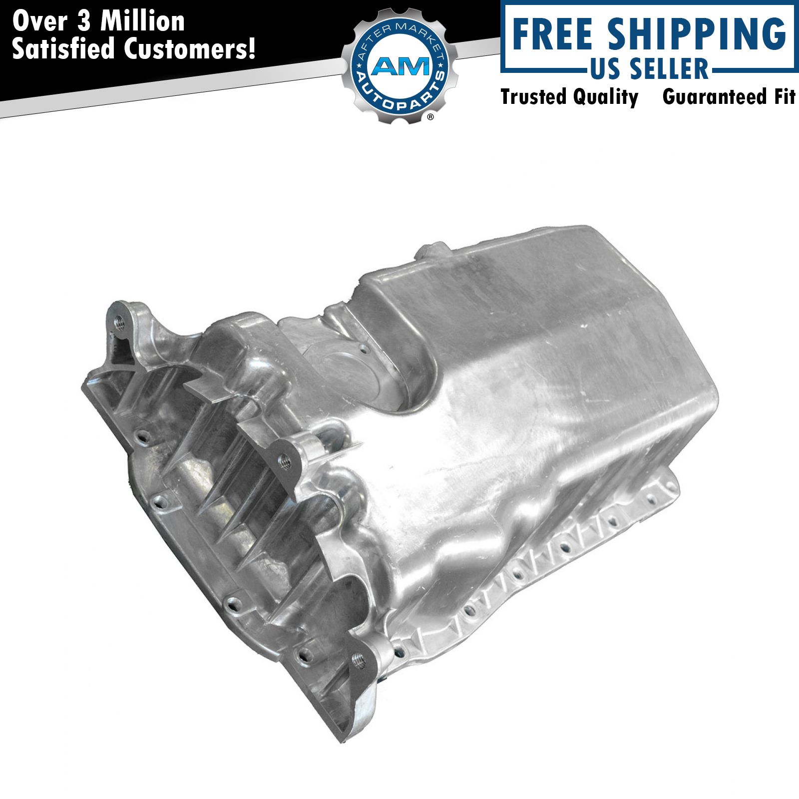 Engine Oil Pan Aluminum New For Vw Beetle Golf Jetta Ebay