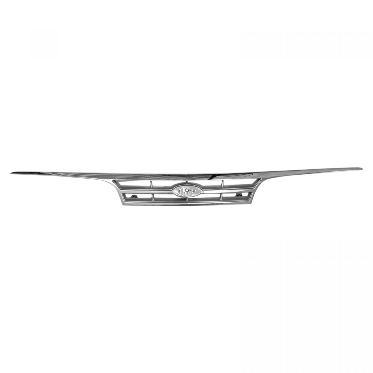 Grille Grill Chrome & Silver Grille Front End for 9597 Ford Crown