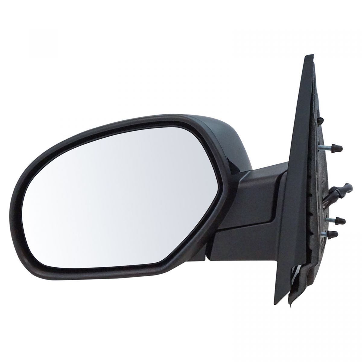 Black OE Style Replacement Side Mirrors for 2007-13 Chevy Silverado//GMC Sierra 1500 Powered Right Side Only Heated