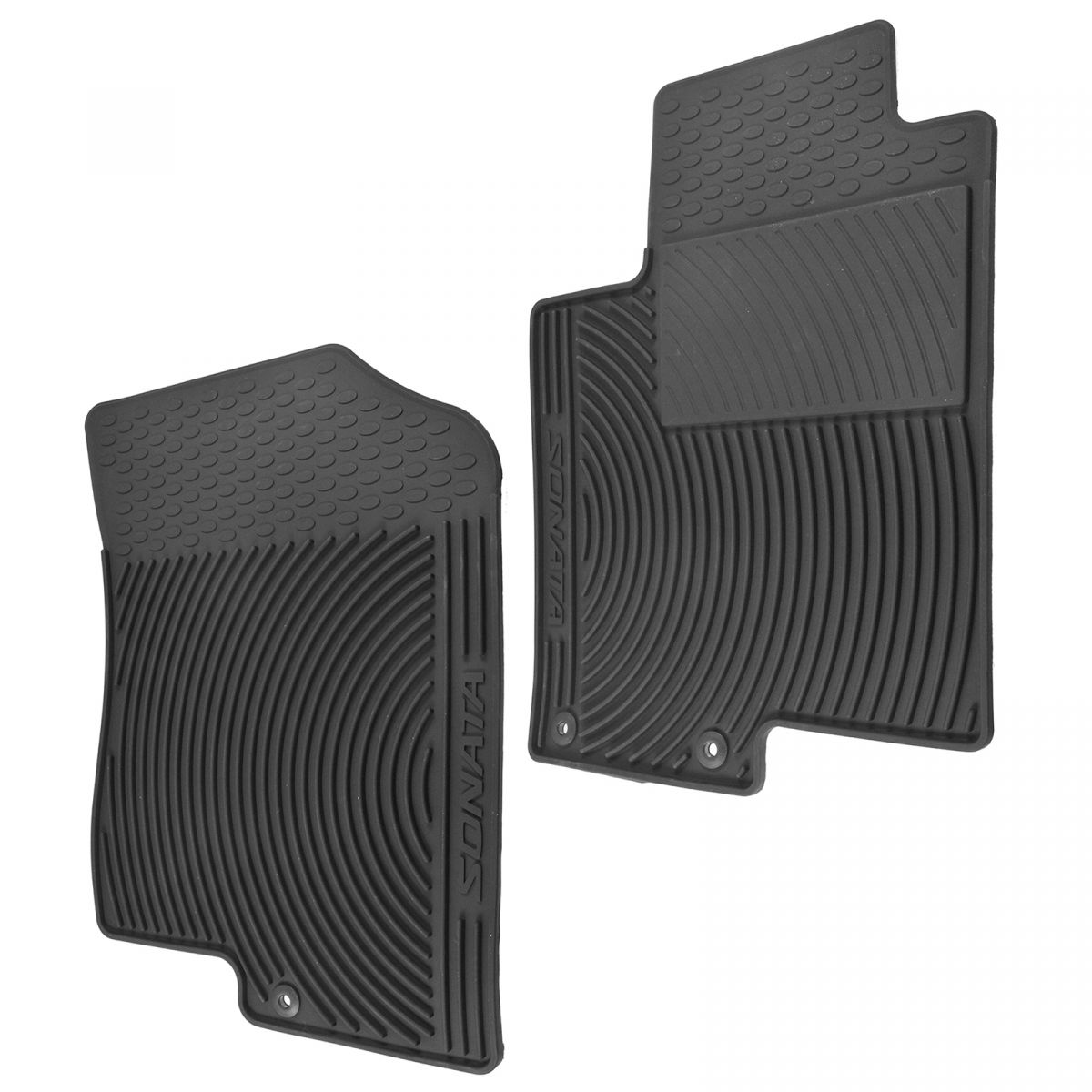 Oem U8130 3k101 Rubber All Weather Sonata Logoed Floor Mat Front