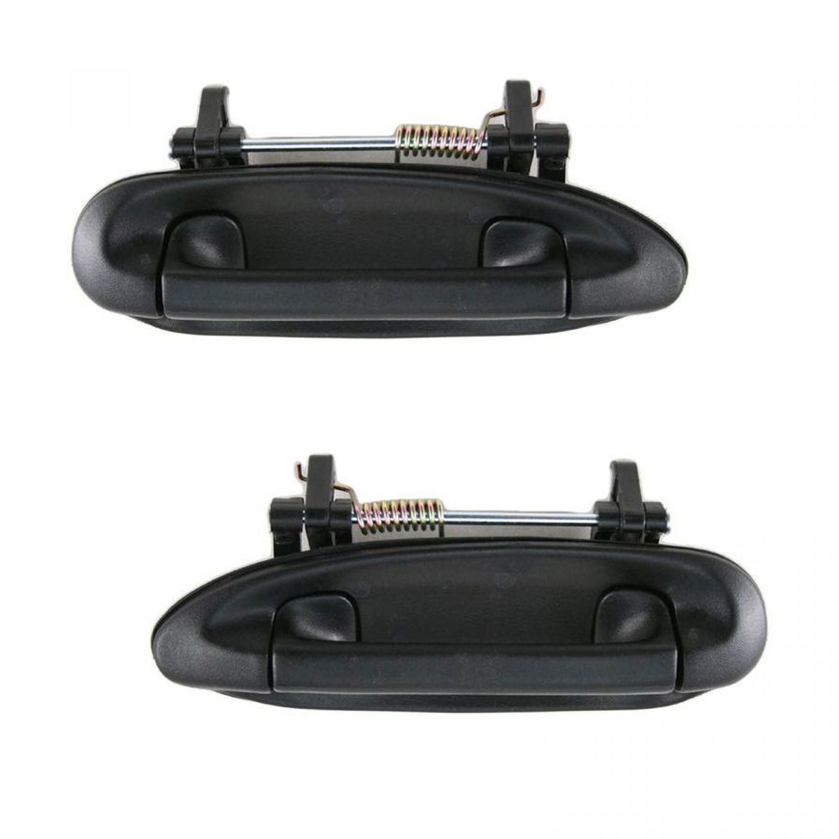 Black Outside Outer Exterior Door Handle Set of 4 Kit for 91-94 Ford Explorer