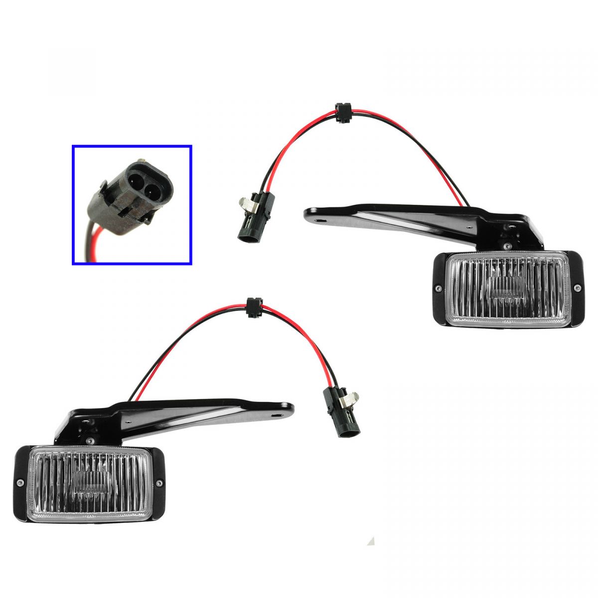 Fog Driving Light Pair Set for 8898 Chevy GMC C/K 1500 2500 3500 NEW eBay