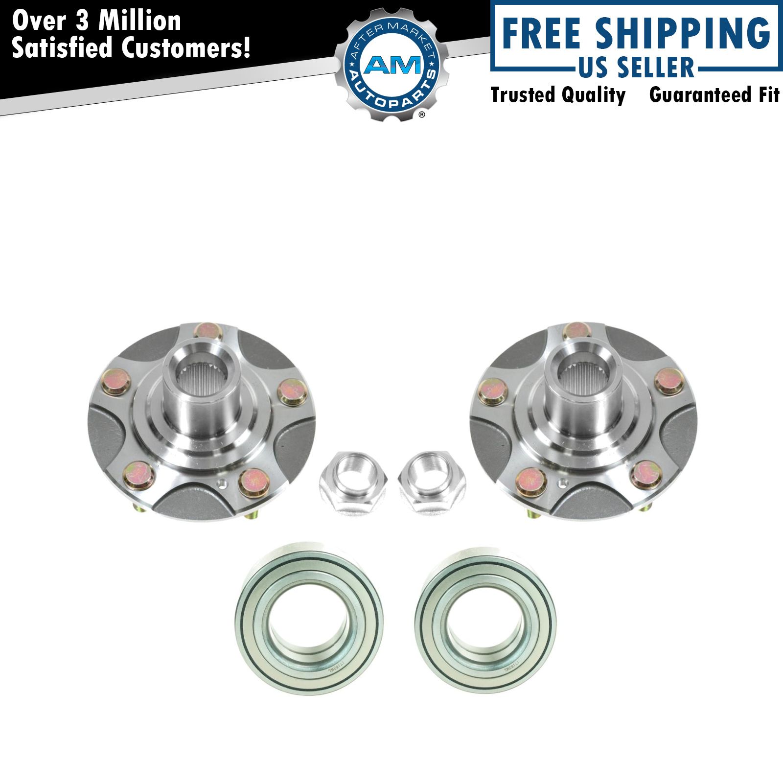 thumbnail image 2 of Rear Wheel Hub And Bearing Kit (Pair) For Honda S2000 2000-2009 - OASB 2 of 6