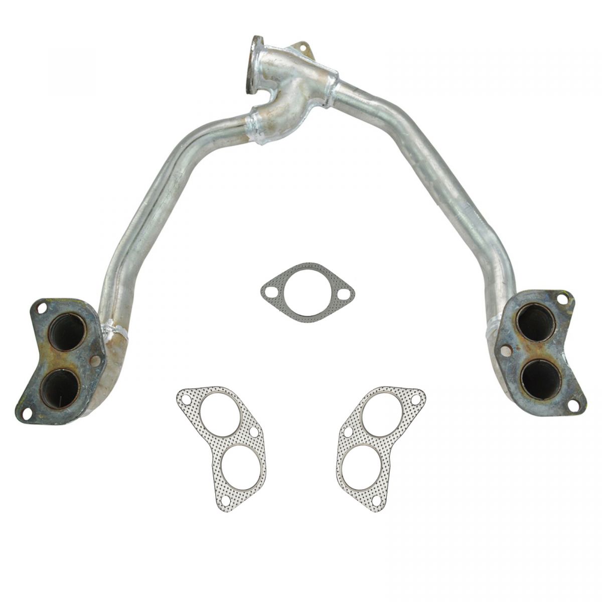 Front Exhaust Pipe With Gaskets for Subaru Forester Legacy Outback H4