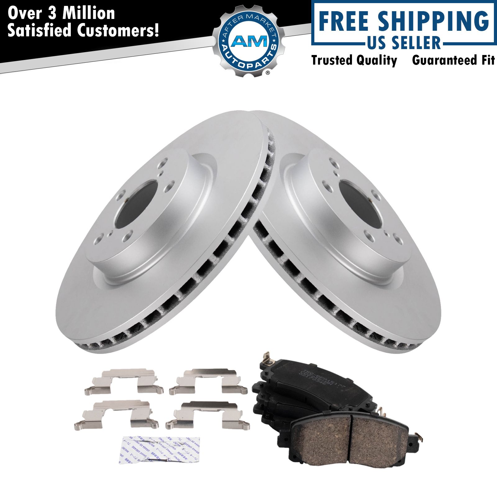 <b>Ceramic Brake Pad & Rotor Kit</b>