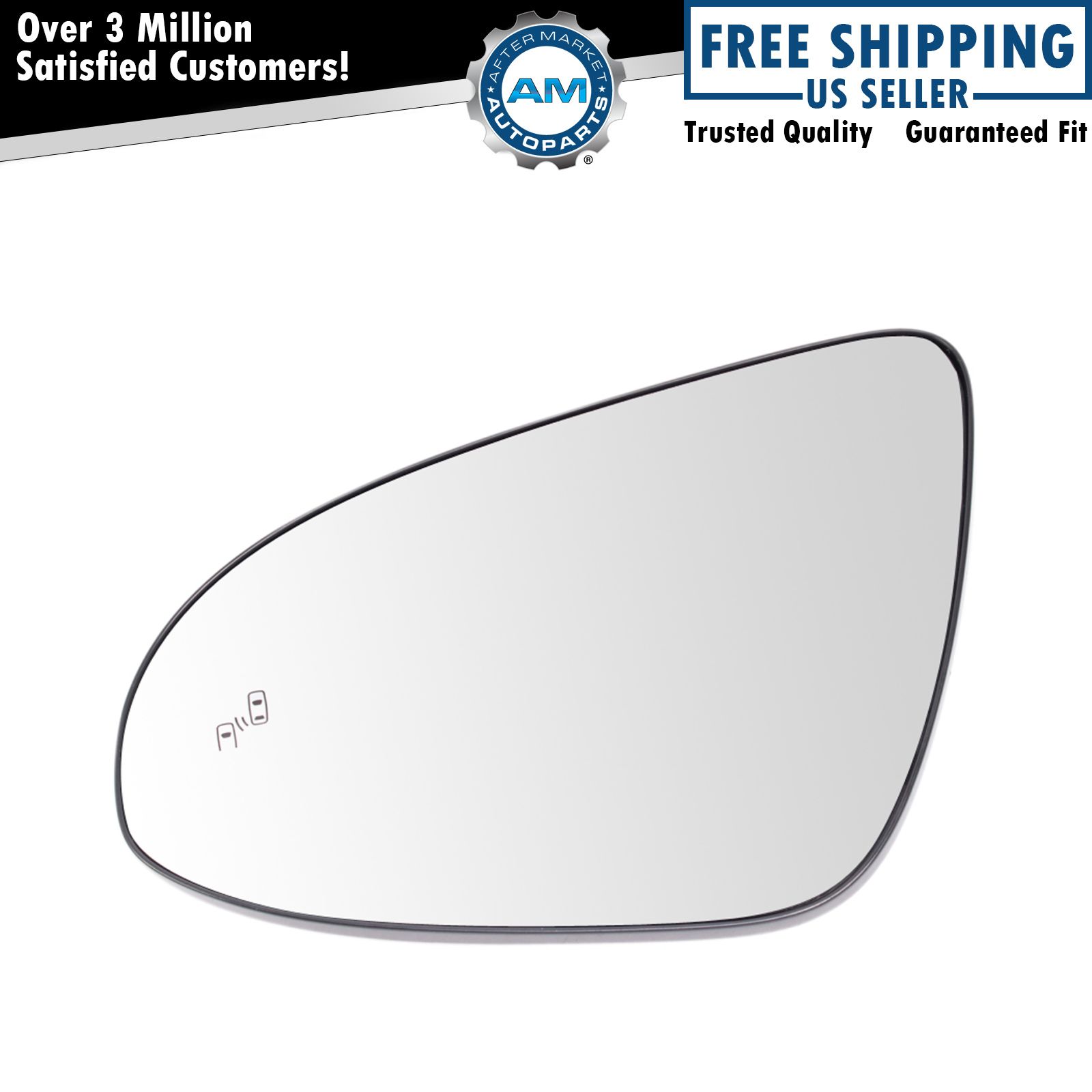 Drivers Power Side View Mirror Heated Blind Spot Detection for 2015 Toyota Camry