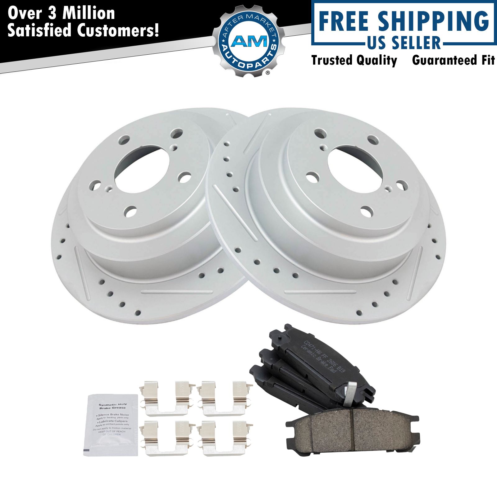 <b>Ceramic Brake Pad & Rotor Kit</b>