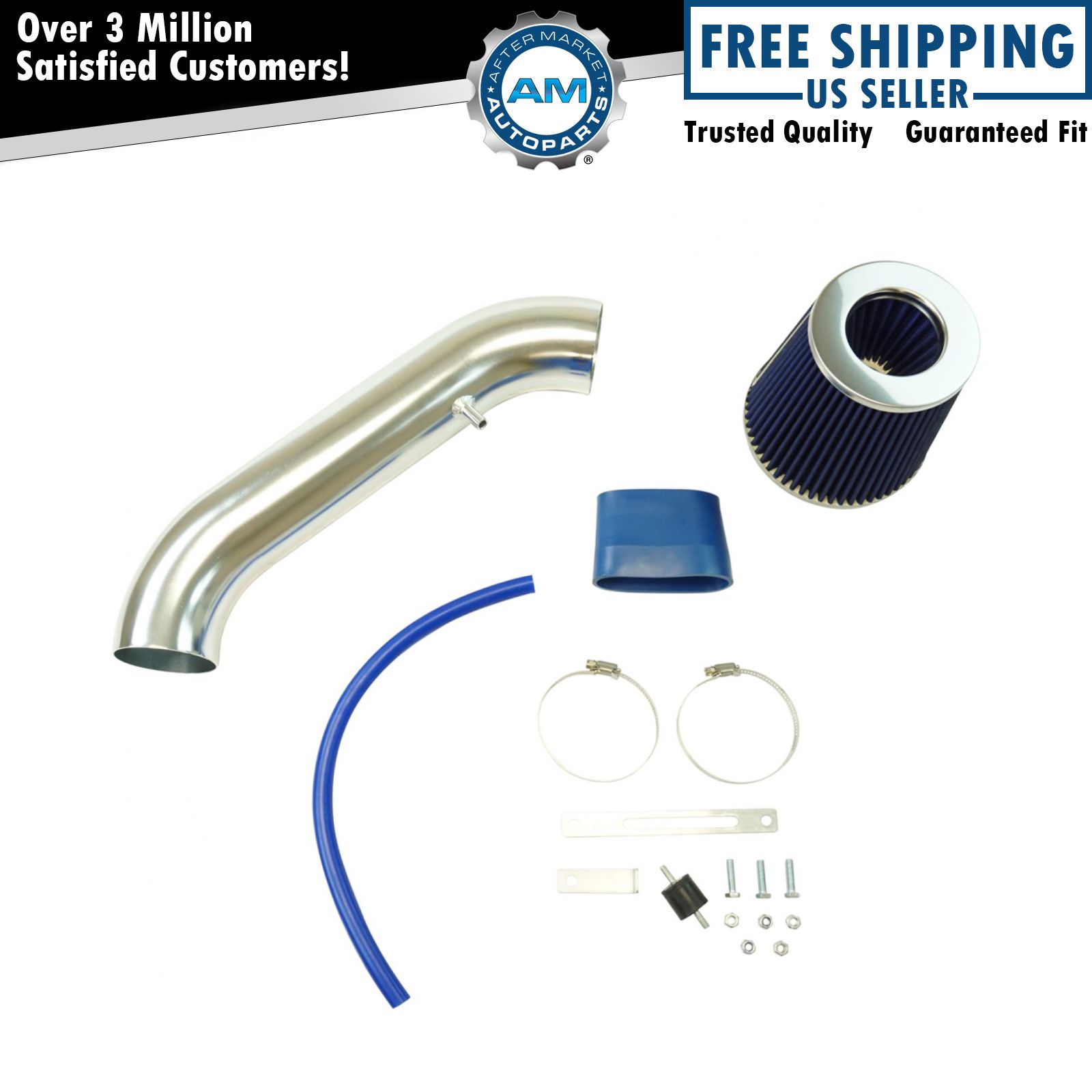 Blue 1994 1995 1996 1997 1998 1999 2000 2001 Acura Integra LS// RS// GS Short Ram Air Intake System with Filter