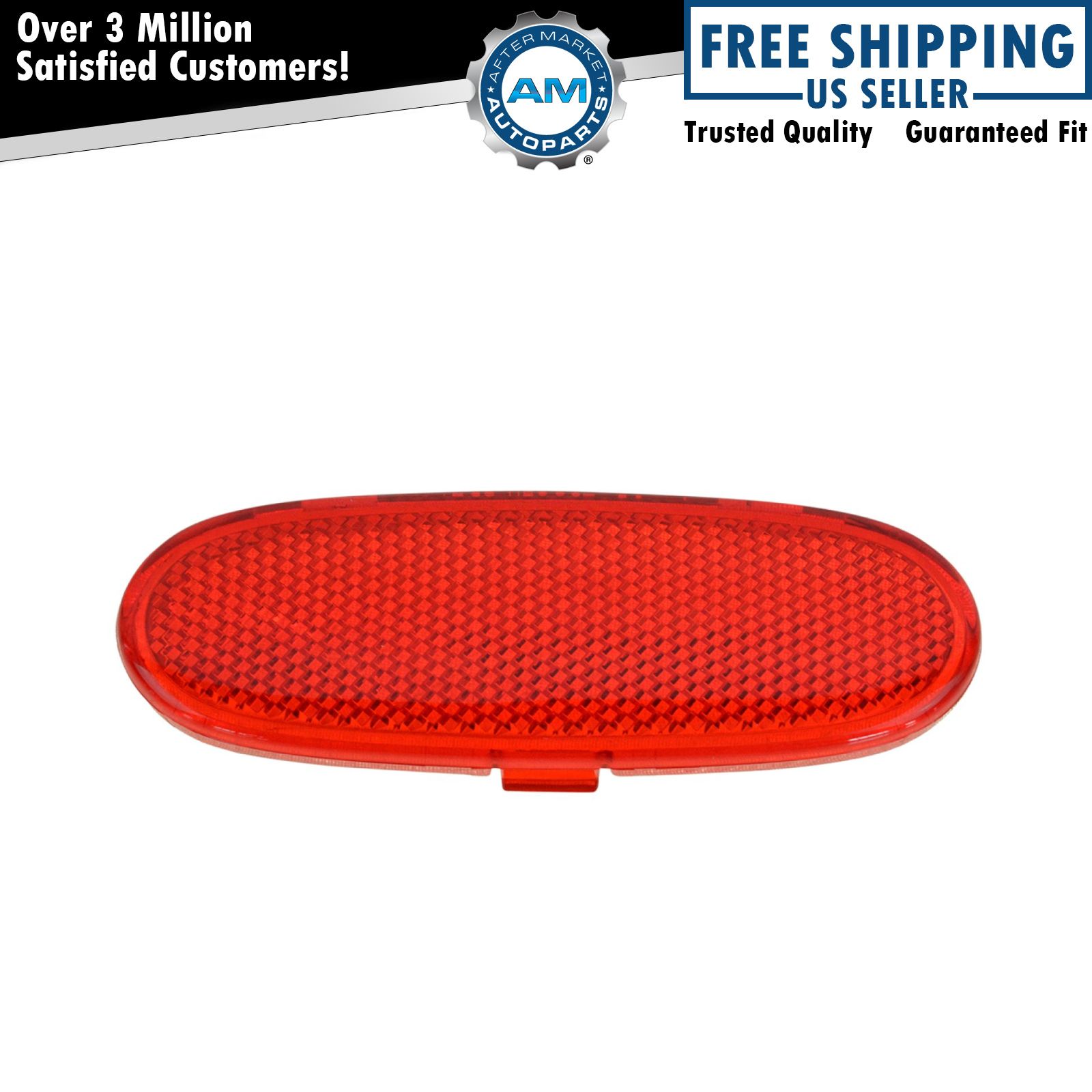 MOPAR OEM Door Panel Reflector Lens Red Front For Dodge Ram Pickup Durango Aspen