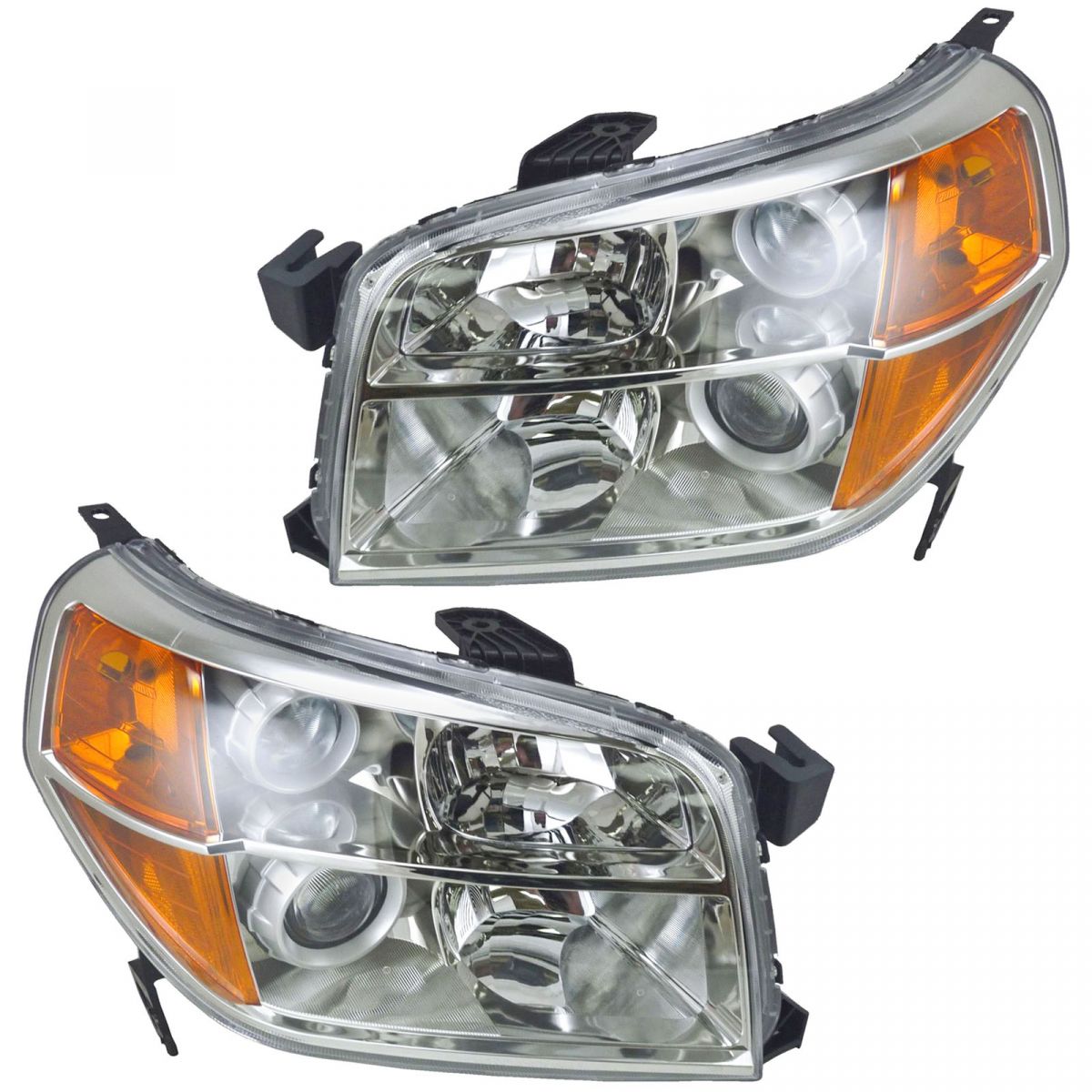 Headlights Headlamps Left & Right Pair Set NEW for 06-08 Honda Pilot | eBay