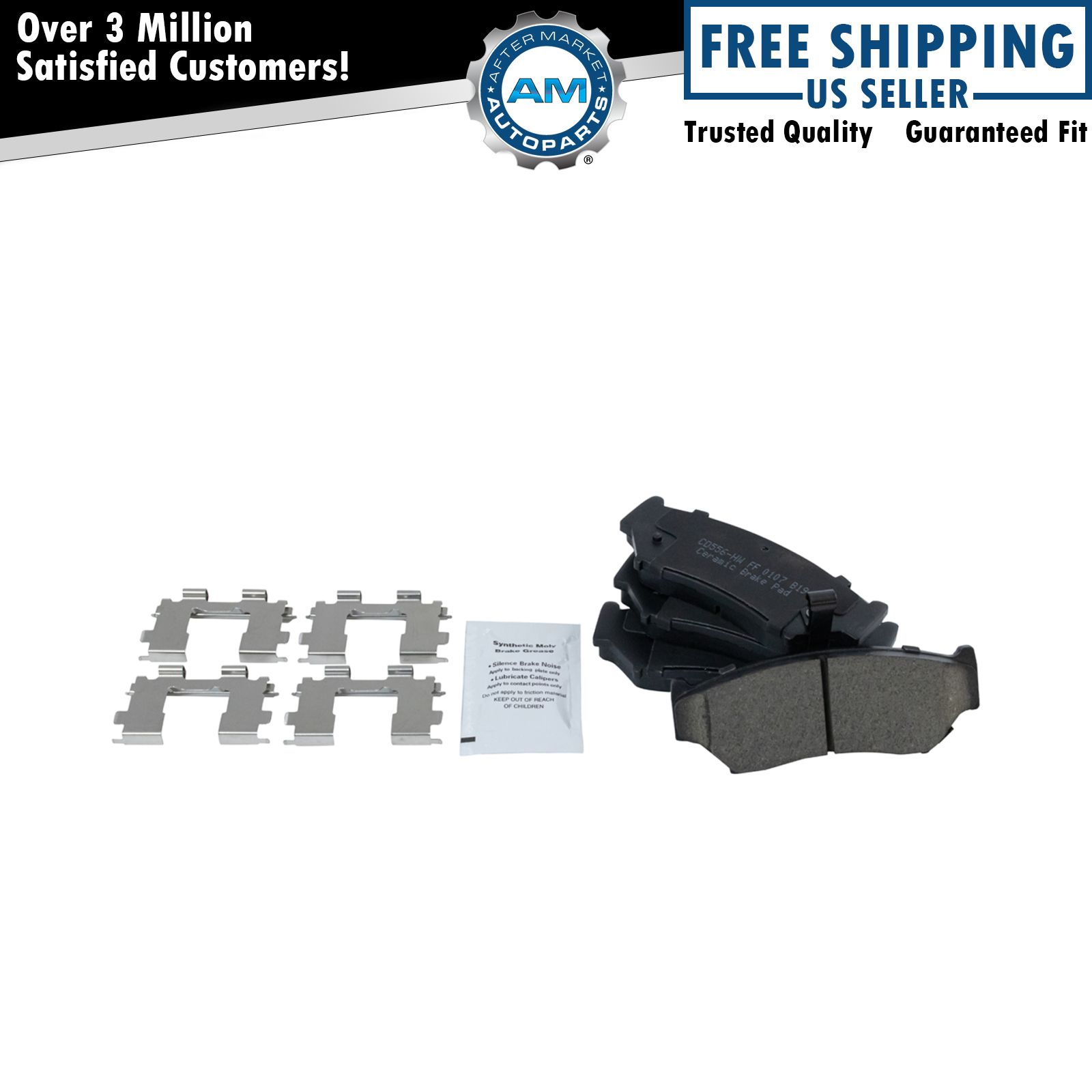 Front Posi Ceramic Disc Brake Pads Set for Chevy Geo Tracker New