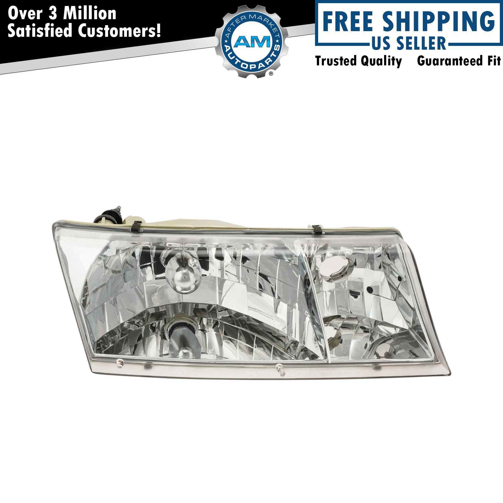 Right Headlight Assembly For 1998-2002 Mercury Grand Marquis FO2503149