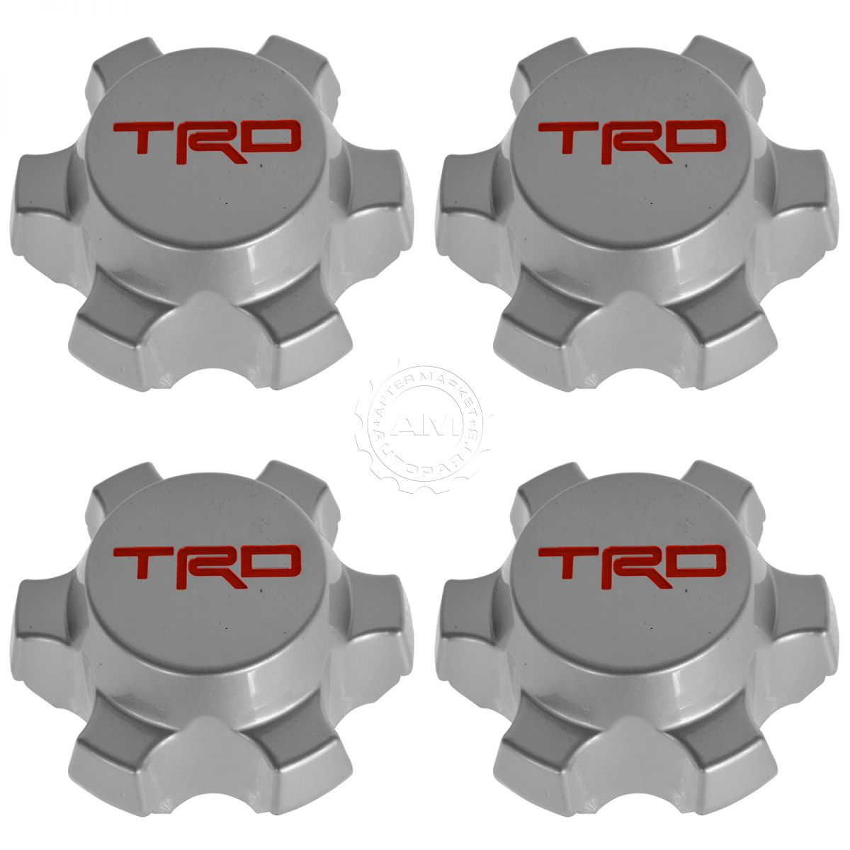 OEM TRD Wheel Center Cap Set of 4 Silver 16" Alloy for Toyota FJ