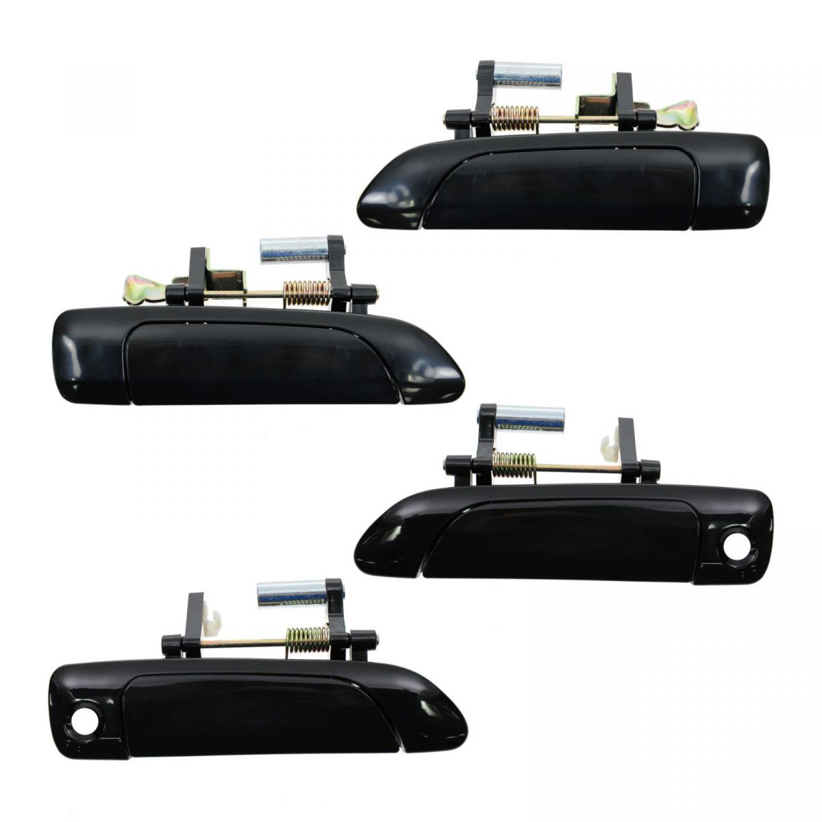 Exterior Outer Outside Door Handle Set of 4 LF RF for 01