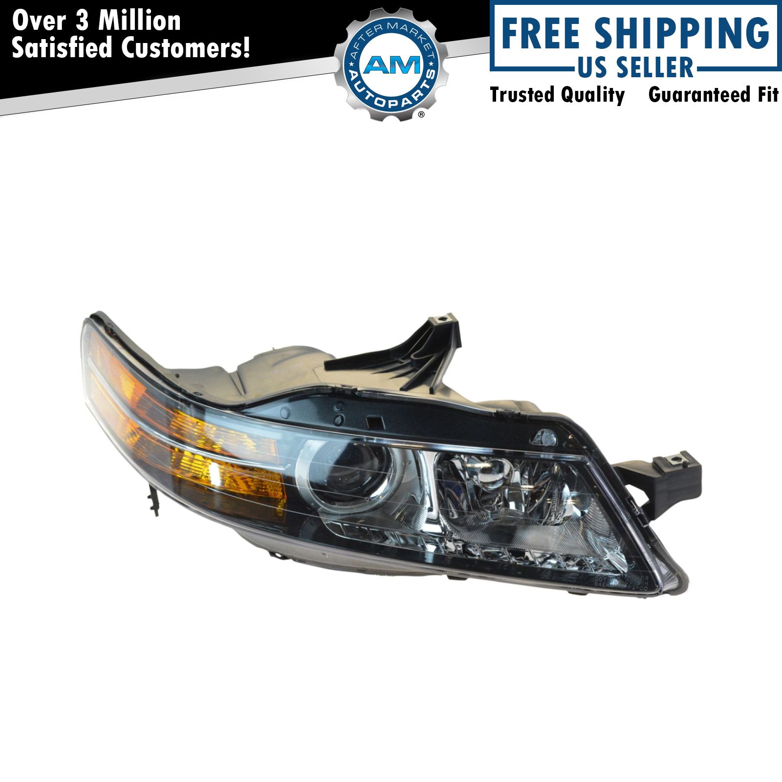 Right Headlight Assembly Passenger Side For 2004-2005 Acura TL AC2519109