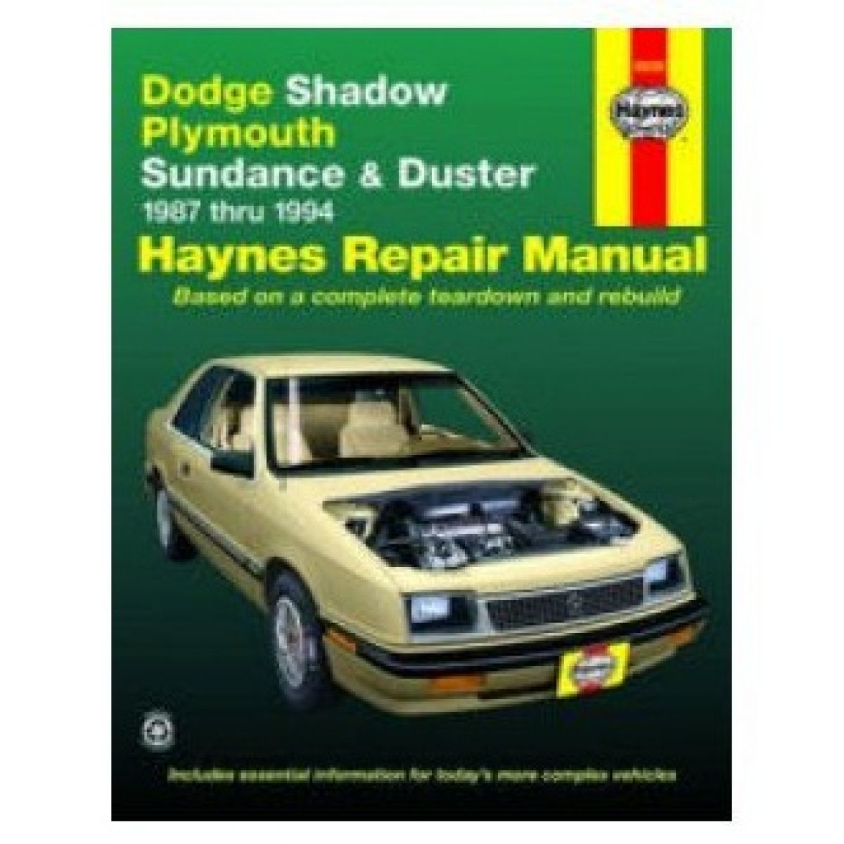 Haynes Repair Manual for 1987-1994 Shadow Duster Sundance