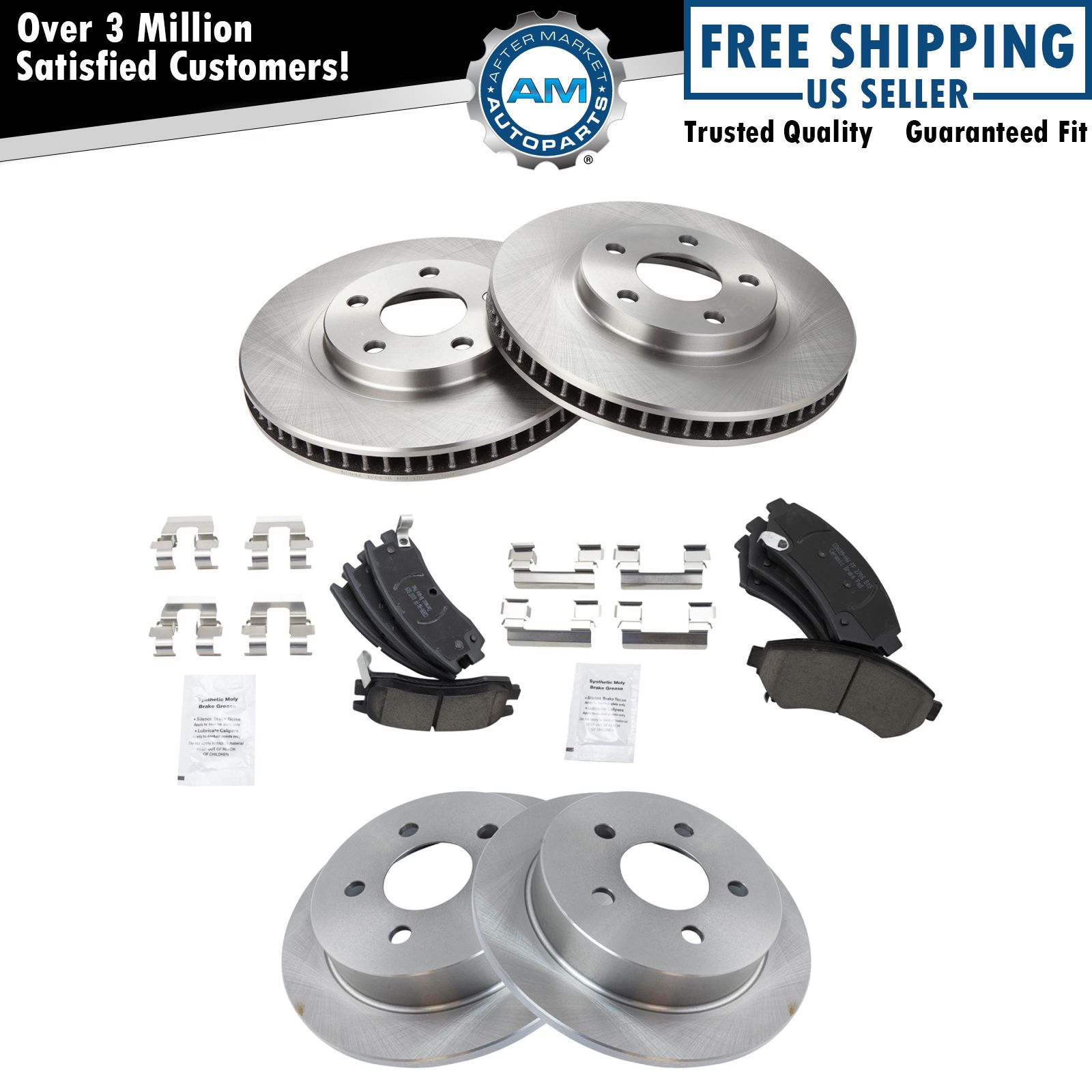 <b>Ceramic Brake Pad & Rotor Kit</b>