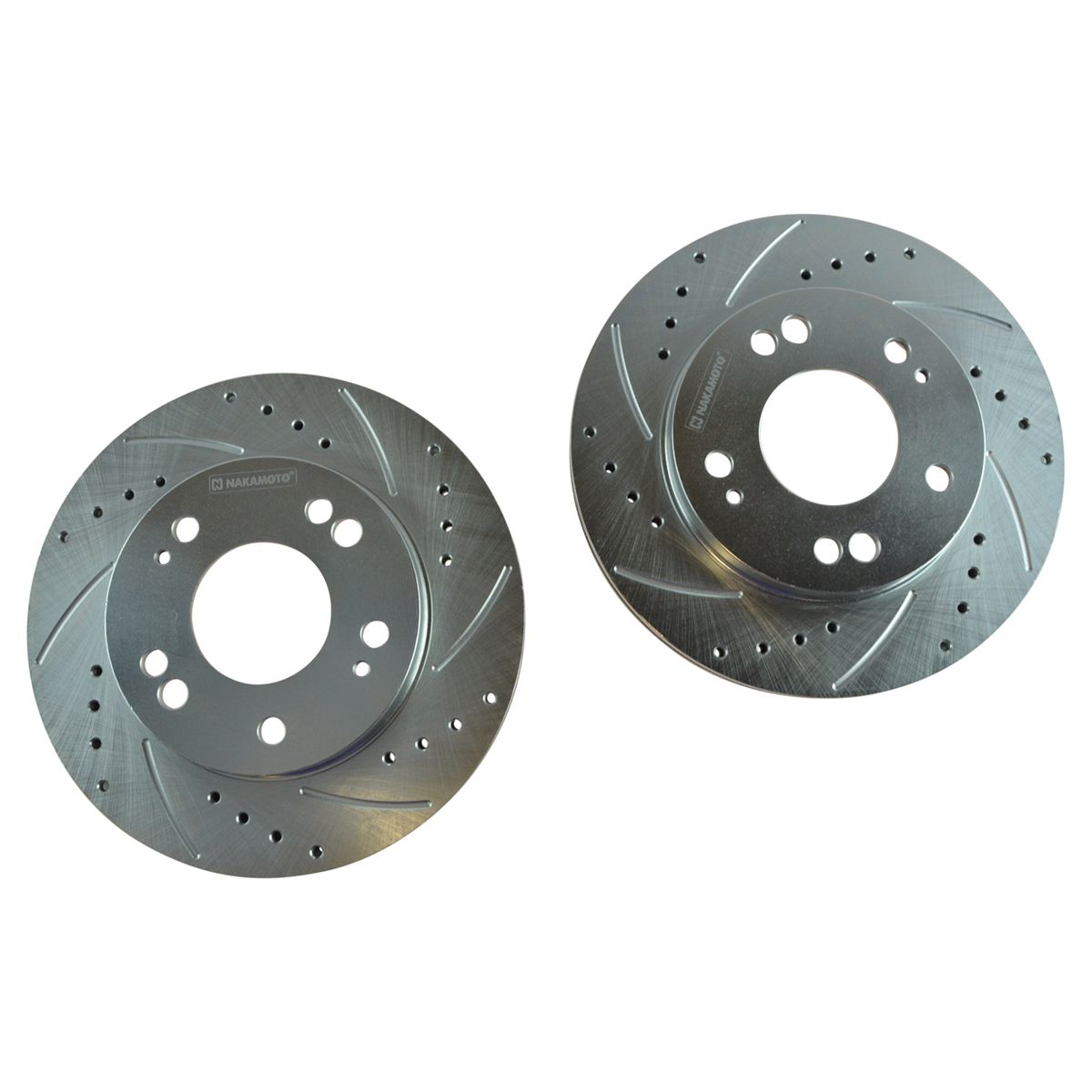 Front+Rear Kit Fits:- Mercedes-Benz High-End 8 Semi-Metallic Pads 4 Cross-Drilled Disc Brake Rotors 5lug