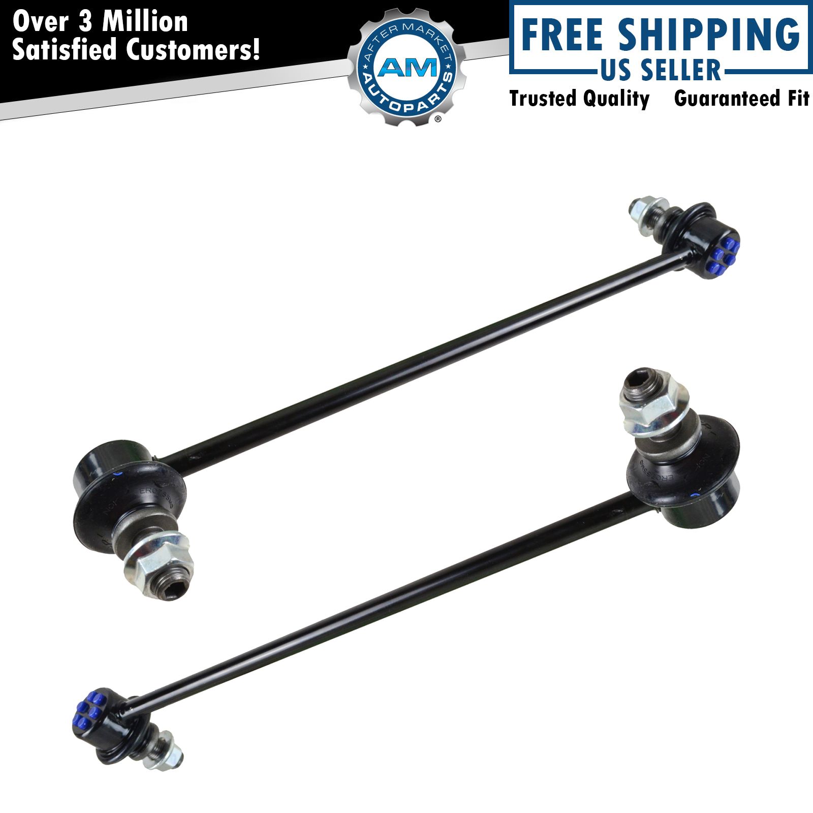 New Suspension Kit Front Left Right Sway Bar End Link 2 Piece For 2007-09 Honda