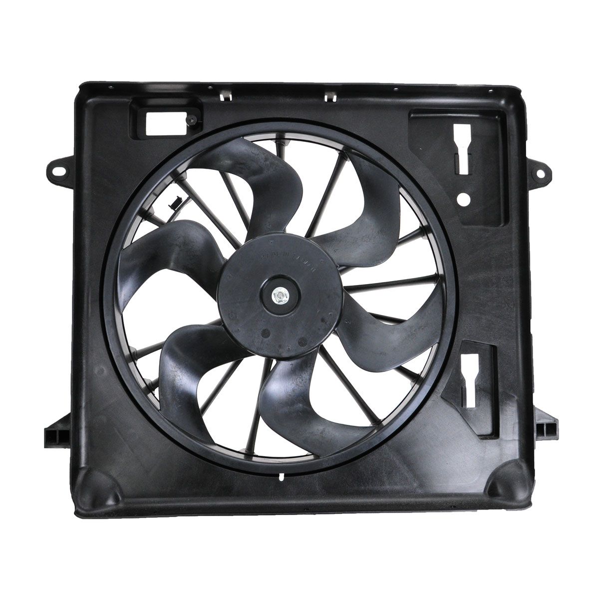 9 Blade Radiator Cooling Fan 55056642AB for Jeep Wrangler 3.8L with A/C ...